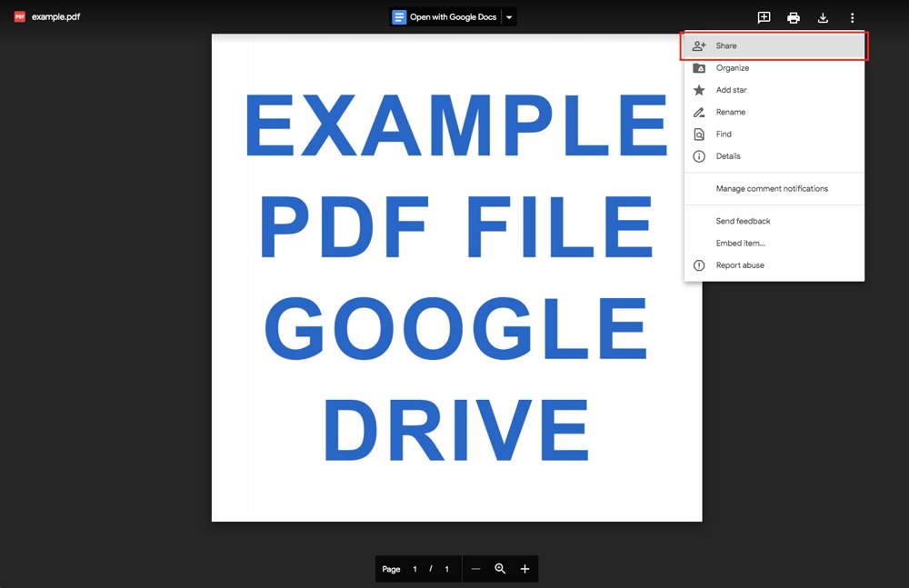 google drive setting 4