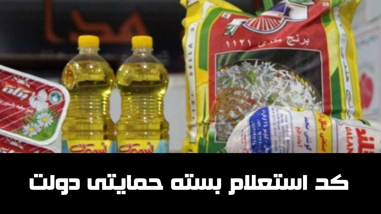 کد دستوری پیگیری و فعالسازی بسته حمایتی دولتی