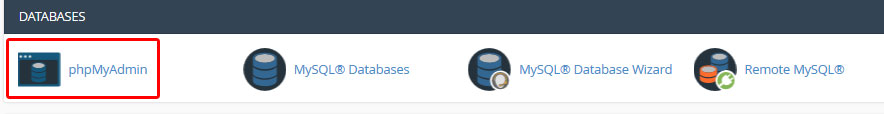 phpmyadmin phpmyadmin